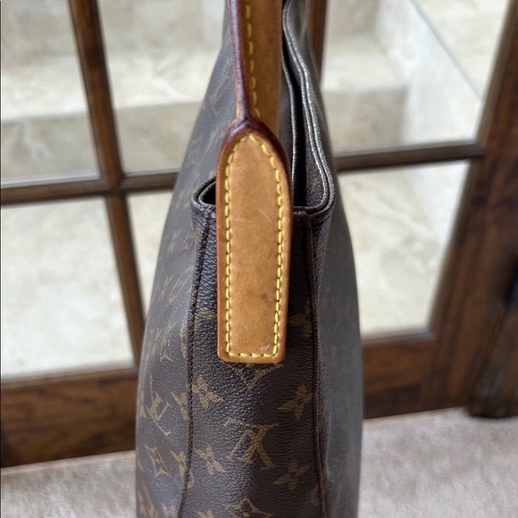 Louis Vuitton Dark Brown Monogram Looping Bag - Picture 3 of 16